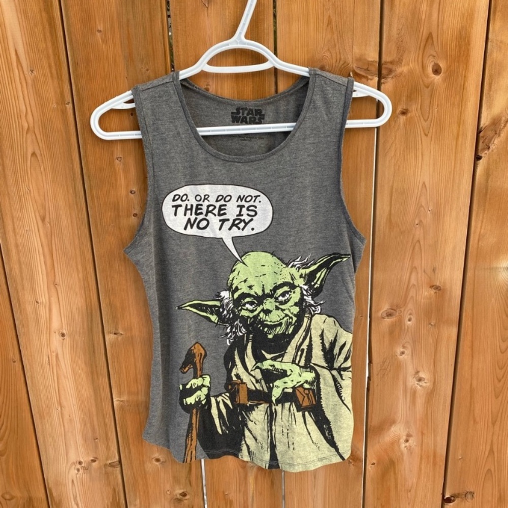 Star Wars Women Yoda Tank Top